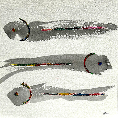 Three Fish by Ivan Smith